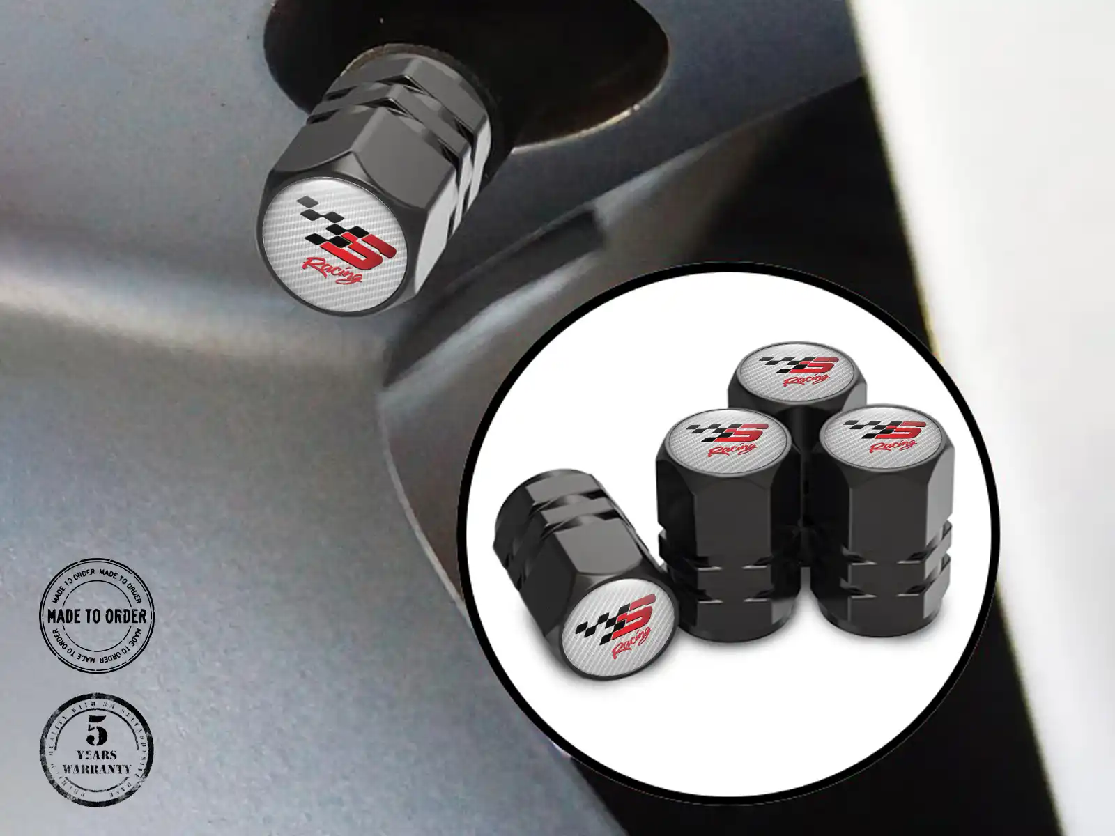 Tyre Valve Covers SUV Sturdy Edition